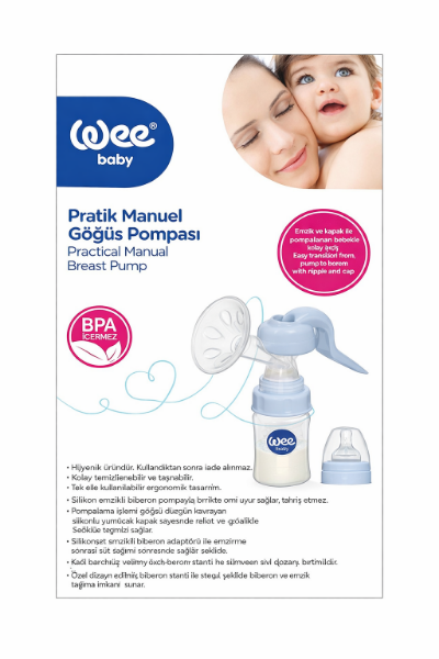 Wee Baby 752 Pratik Manuel Göğüs Pompası 150 ml